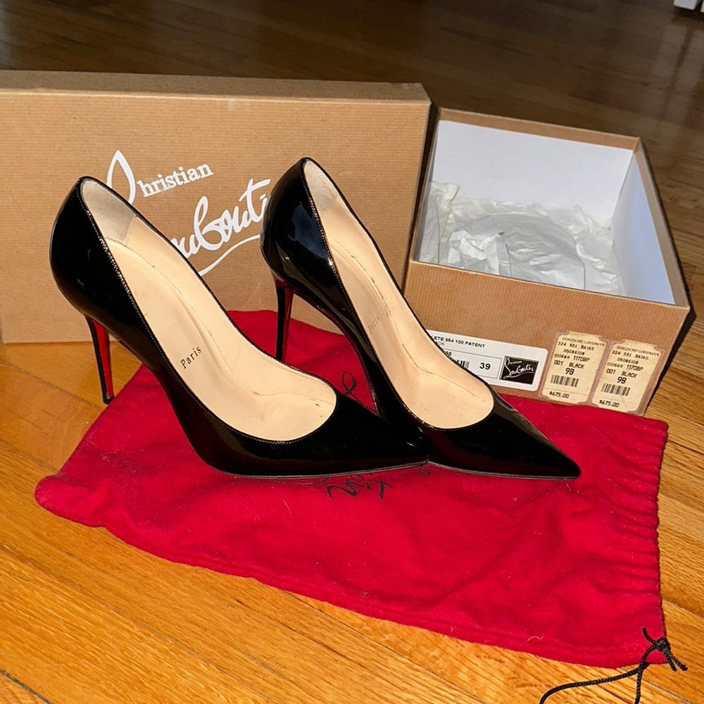 Christian Louboutin Patent Leather Heel